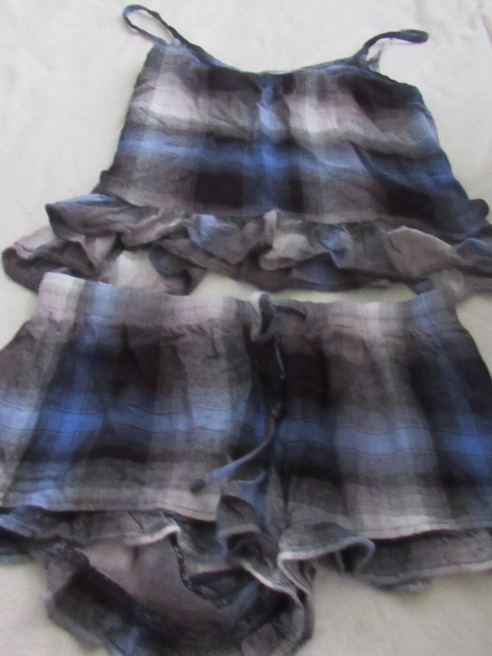 Cloth & Stone Pajamas Top Small Bottom Medium USED